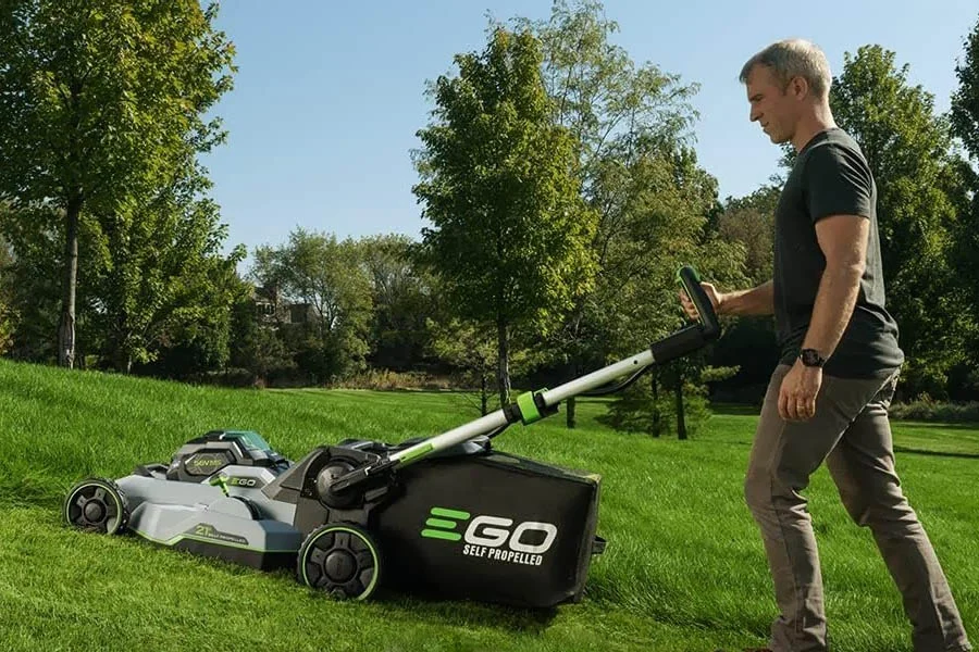best battery operated lawnmower