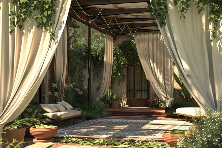 how to decorate a pop up gazebo