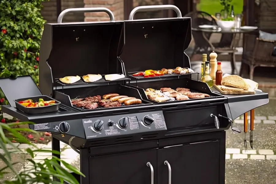 portable electric barbecue grill