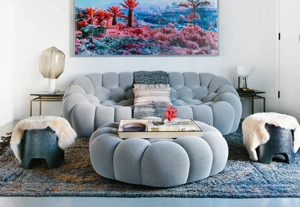 Bubble Couch White