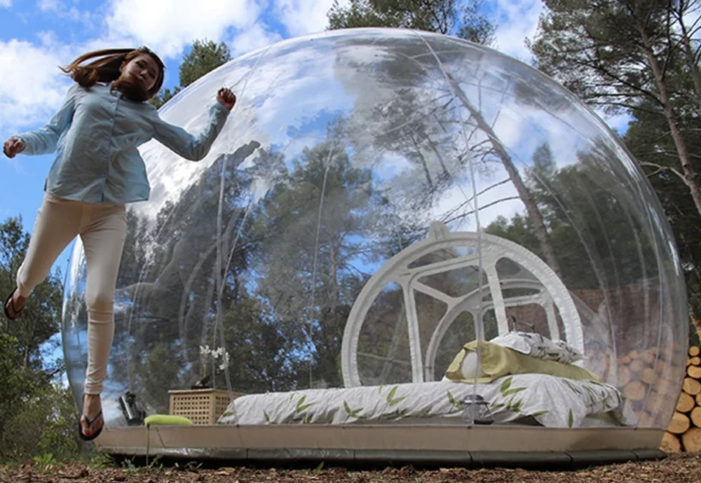 Outdoor Single Tunnel Inflatable Bubble Tent
